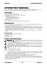 Preview for 3 page of JB Systems FAZE-700 Operation Manual