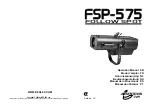 JB Systems FSP-575 Operation Manual preview