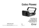 Preview for 1 page of JB Systems Gobo Flower Operation Manual