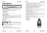 Preview for 4 page of JB Systems LED Fire Basket Operation Manual