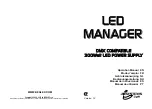 JB Systems led manager Operation Manual preview