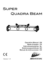 JB Systems LED Quadra Beam Operation Manual preview