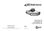 Preview for 1 page of JB Systems LED Rainbow Operation Manual