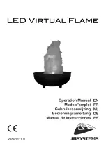 JB Systems LED Virtual Flame Operation Manual preview