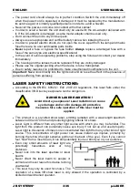 Предварительный просмотр 5 страницы JB Systems m-Quantium Laser Operating Manual