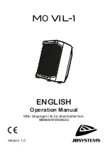 Preview for 1 page of JB Systems MOVIL-1 Operation Manual