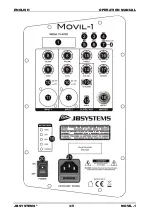 Preview for 5 page of JB Systems MOVIL-1 Operation Manual