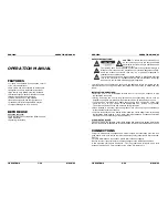 Предварительный просмотр 2 страницы JB Systems MX4 Mk2 Operation Manual