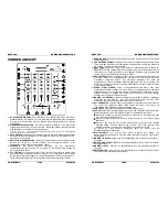 Предварительный просмотр 12 страницы JB Systems MX4 Mk2 Operation Manual