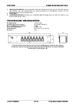 Preview for 14 page of JB Systems Pc8 Mk2 Operation Manual