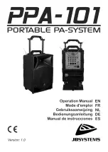 JB Systems PPA-101 Operation Manual preview