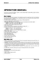 Preview for 3 page of JB Systems PSA-12 Operation Manual