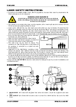 Preview for 5 page of JB Systems Space-4 Laser Operation Manual