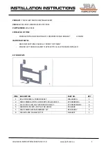 JBA JBA-CB301 Installation Instructions preview