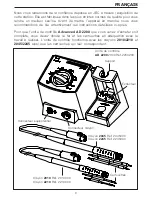 Предварительный просмотр 11 страницы jbc AD 2200 Instruction Manual