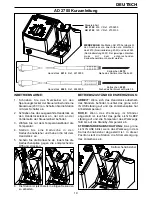 Предварительный просмотр 20 страницы jbc AD 2700 Instruction Manual