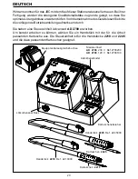 Предварительный просмотр 21 страницы jbc AD 2700 Instruction Manual