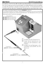 Предварительный просмотр 8 страницы jbc AD 2910 Reference Manual