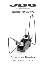 Предварительный просмотр 1 страницы jbc AD-SE Instruction Manual