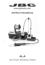 jbc AL-A Series Instruction Manual предпросмотр