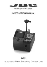 jbc ALE Series Instruction Manual предпросмотр