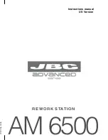 jbc AM 6500 Instruction Manual preview