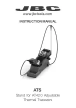 Preview for 1 page of jbc AT-SB Instruction Manual