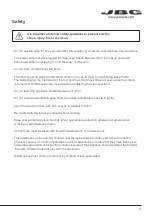 Предварительный просмотр 9 страницы jbc AT-SB Instruction Manual