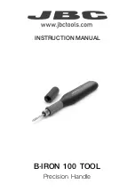 jbc B-IRON 100 TOOL Instruction Manual preview