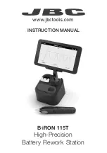 jbc B iRON 115T Instruction Manual preview