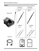 Предварительный просмотр 2 страницы jbc BD Reference Manual