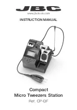 Предварительный просмотр 1 страницы jbc CA-1QF 1 Instruction Manual