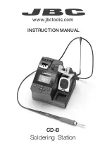 Предварительный просмотр 1 страницы jbc CD-1BQF Instruction Manual