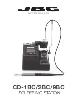 jbc CD-2BC User Manual предпросмотр