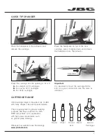 Предварительный просмотр 7 страницы jbc CD-2BC User Manual