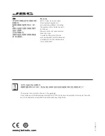 Preview for 36 page of jbc CD-2BHE Manual