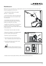 Preview for 17 page of jbc CDEB Instruction Manual