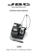 jbc CDN-9QF Instruction Manual preview