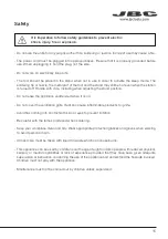 Preview for 15 page of jbc CDN-9QF Instruction Manual