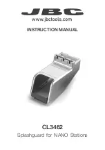 jbc CL3462 Instruction Manual preview