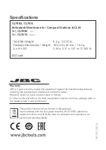 Предварительный просмотр 4 страницы jbc CL7882 Instruction Manual