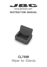 Предварительный просмотр 1 страницы jbc CL7889 Instruction Manual