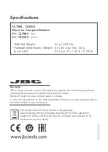 Предварительный просмотр 4 страницы jbc CL7984 Instruction Manual