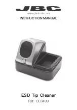 jbc CL8499 Instruction Manual предпросмотр