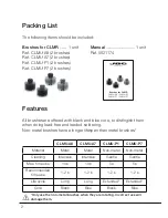 Предварительный просмотр 2 страницы jbc CLMU-A8 Instruction Manual