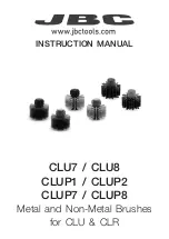 jbc CLU7 Instruction Manual preview
