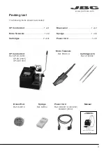 Предварительный просмотр 3 страницы jbc CP-1D Manual