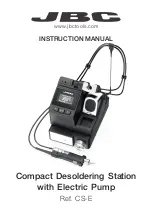 jbc CS-1E Instruction Manual предпросмотр
