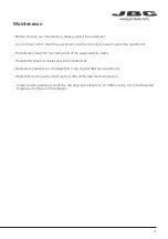 Предварительный просмотр 9 страницы jbc CS2R245-B Instruction Manual