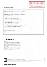 Preview for 10 page of jbc DDE-A Series Manual